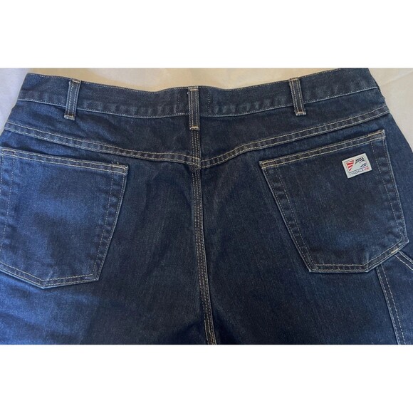 Tyndale FR Jeans Men’s 38x32 Flame Resistant FLF 800 15 CAL CAT 2 NFPA 2112 USA - Picture 9 of 12